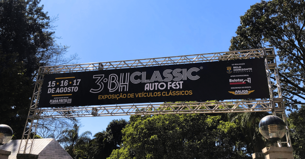 BH Classic Auto Fest 2025 reúne mais de 260 carros antigos no Parque Municipal